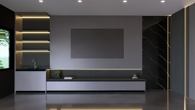 create phoyorealistic 3d interior renderings