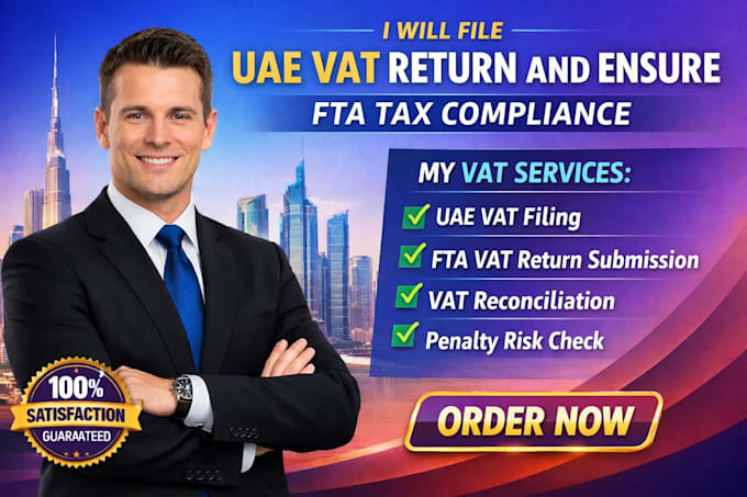 file uae vat return and ensure fta tax compliance