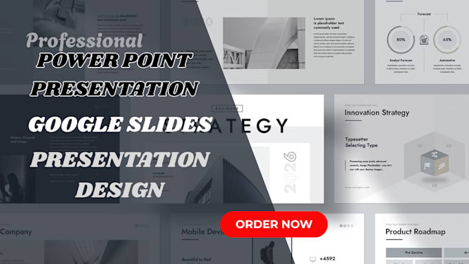 design high presentation, google slides