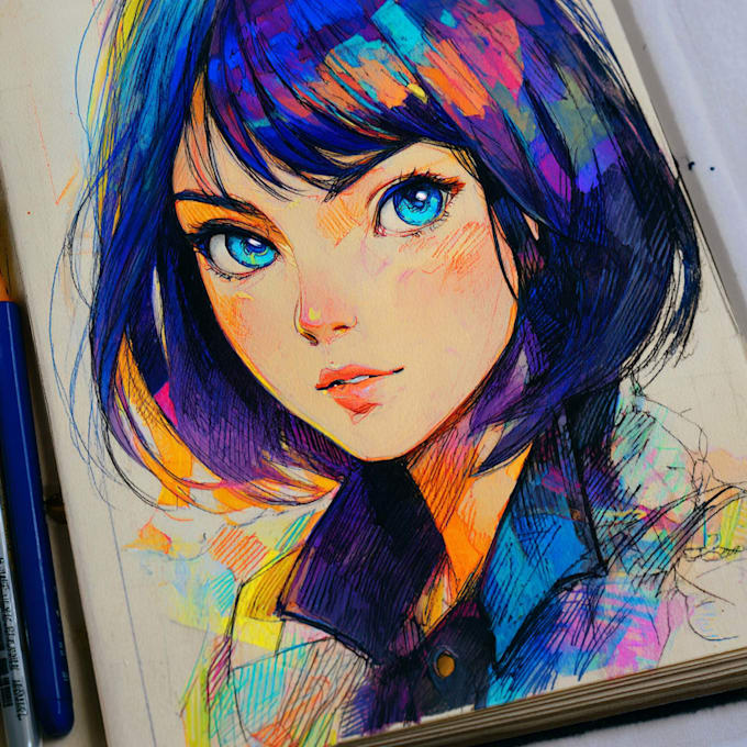 draw anime and manga illustrations
