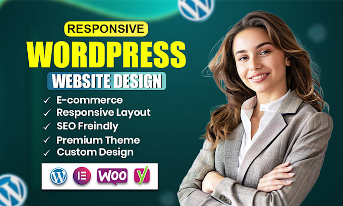build wordpress website, design redesign wordpress website