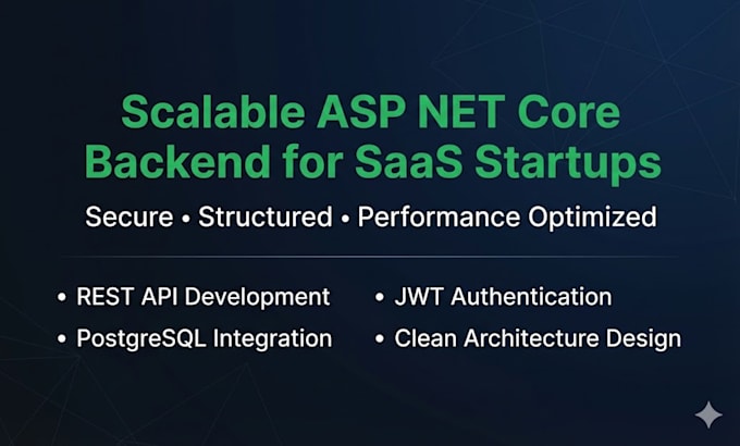 build scalable asp net core rest API for your startup