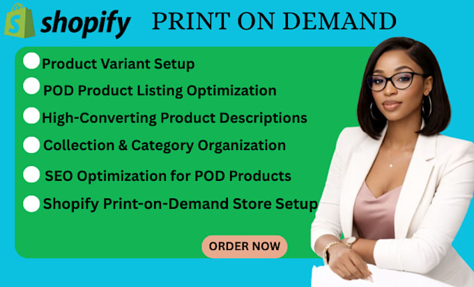 setup shopify print on demand, shopify store print on demand