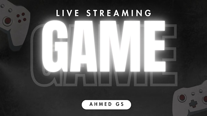 design custom youtube thumbnails and twitch graphics for gamers