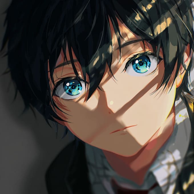 draw anime art for profile picture