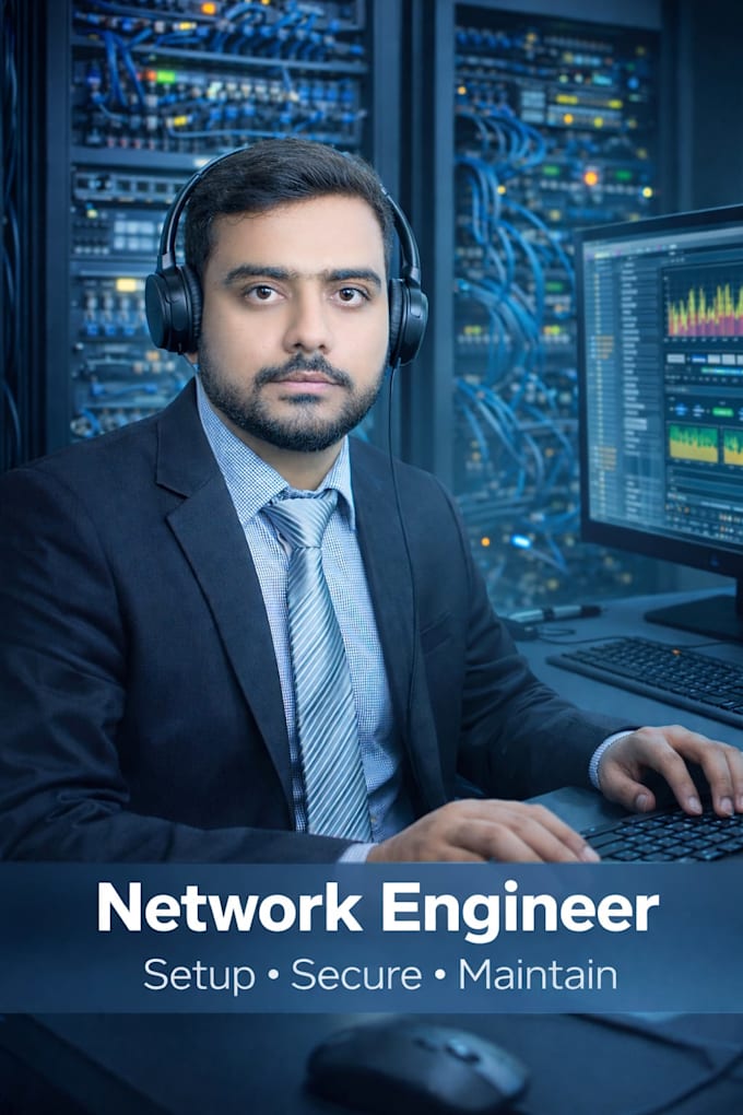 be your network engineer and network administrator