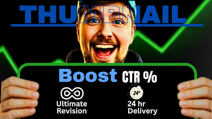 design clickable youtube thumbnails for your channel