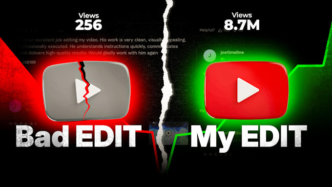 do professional youtube video editing