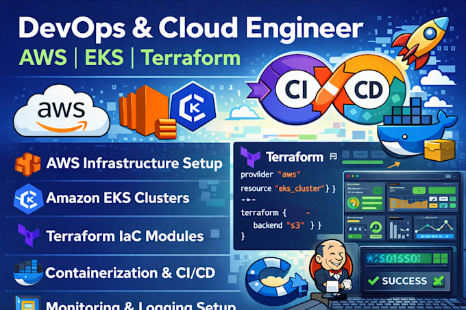 implement and optimize devops process for you