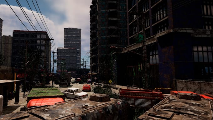 Create 3d game environment game map terrain design in unity or unreal ...