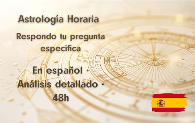 te responderé una pregunta específica con astrología horaria
