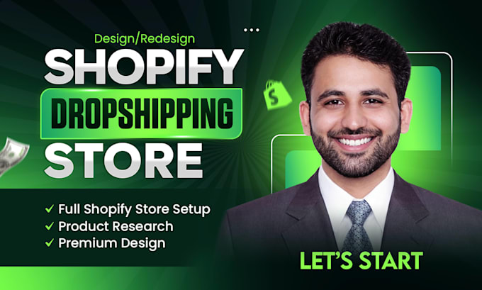 Build a high converting one product shopify store or shopify website by ...