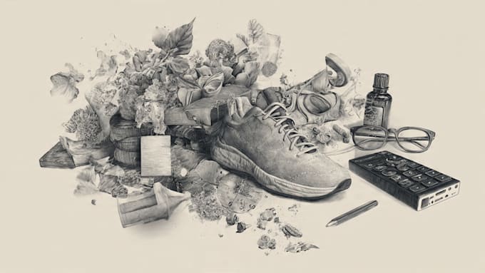 make product and object sketch from your photo