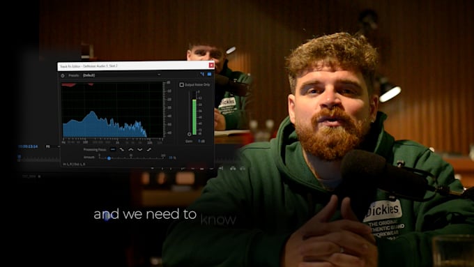 audio editing for podcasts and interviews