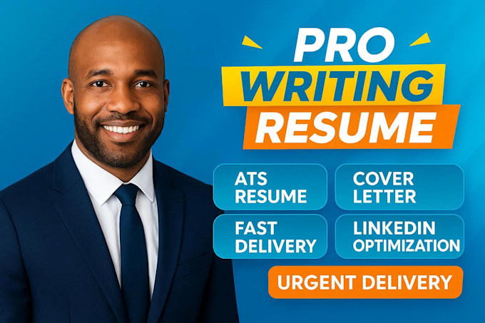 write modern resume ats, cover letter and link with free interview guide page