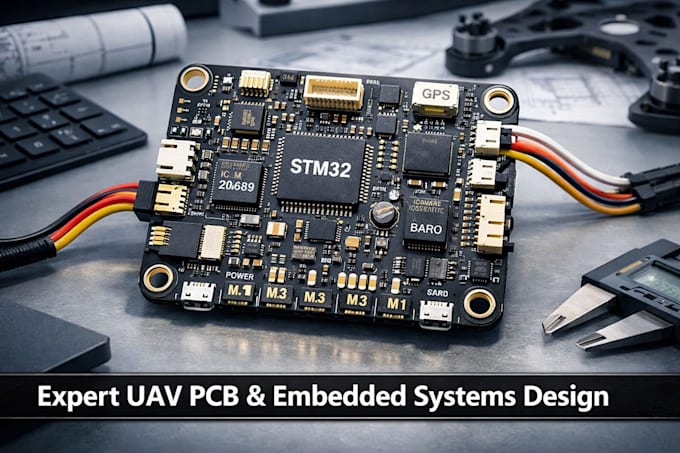 prototype uav pcb design layout microcontroller embedded ardupilot pixhawk stm32