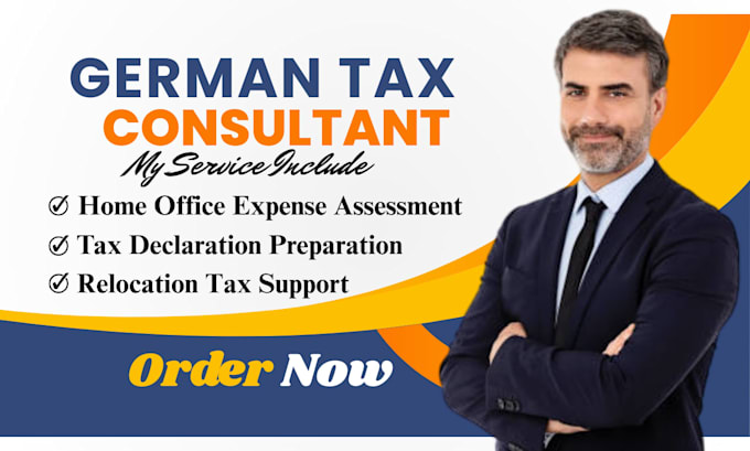be german tax consultant, tax declaration for home office and relocation