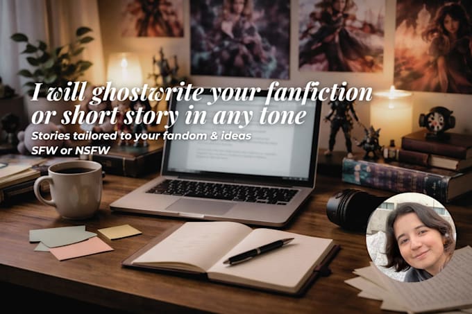 ghostwrite your fanfiction or short story in any tone