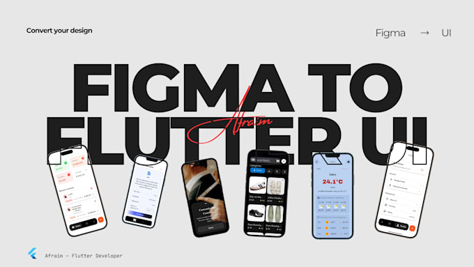 convert your figma design into a pixel perfect flutter UI