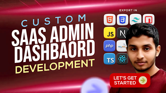 build a custom saas dashboard or management system