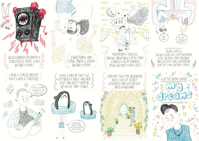 create a fun and cute illustrated zine