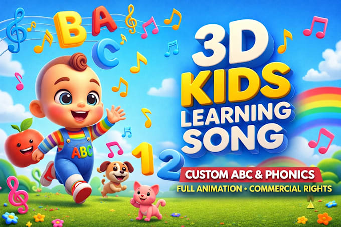 make viral ai nursery rhymes videos, kids songs, and 3d animated rhymes