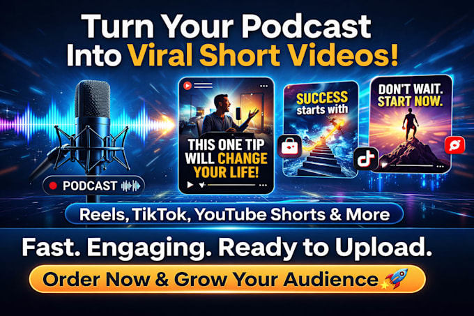 repurpose your podcast into viral short clips