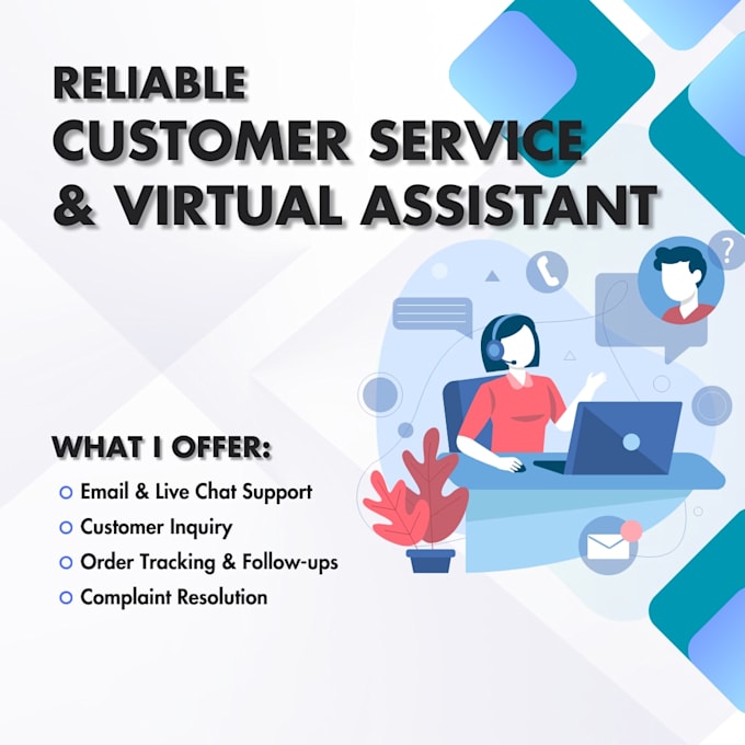 be your customer service virtual assistant