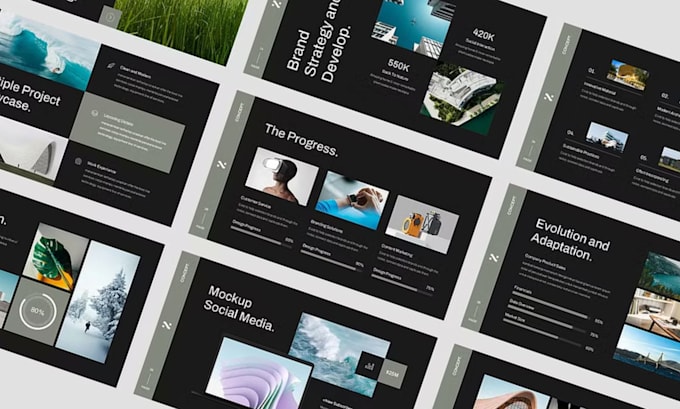 design canva presentation powerpoint slides and google slides