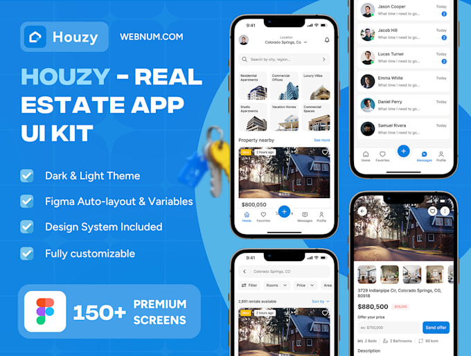 develop airbnb clone app, tour app, vacation app, building app, property app