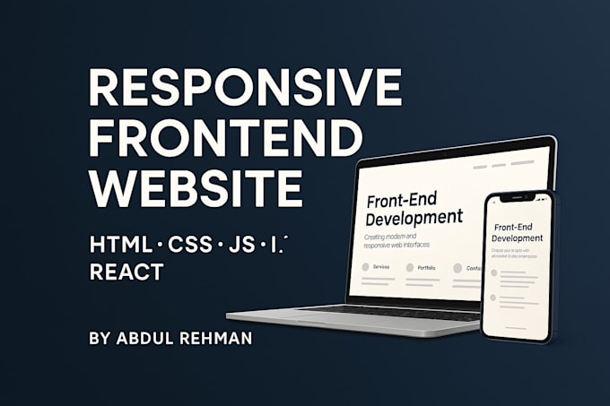 build a professional frontend UI with react, tailwind, and javascript