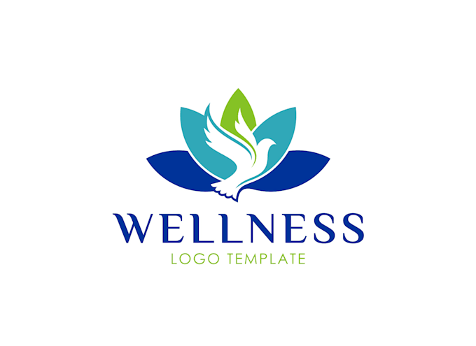 create awesome and gorgeous wellness center logo design