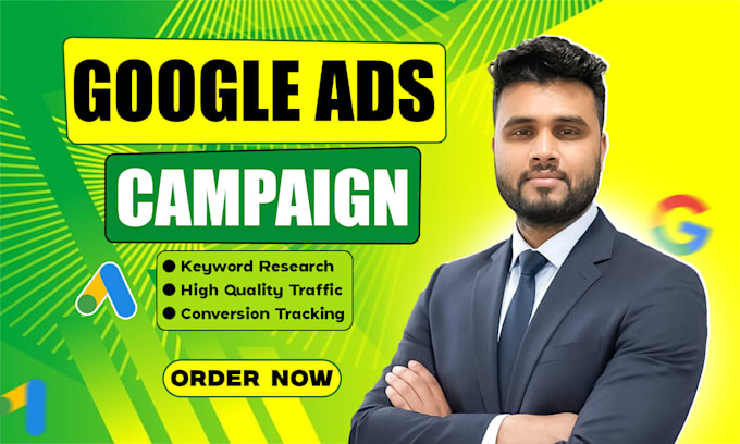 setup and manage google ads adwords PPC campaign with ga4 ecommerce tracking