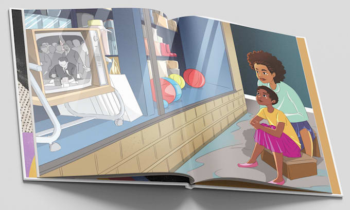 draw illustrations for children book in KDP format