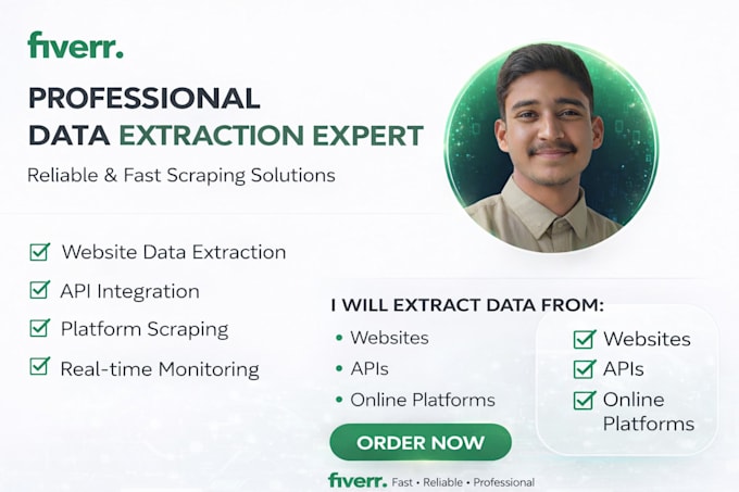 build custom python web scraping and data extraction scripts
