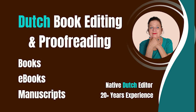 proofread and edit dutch books, ebooks and manuscripts