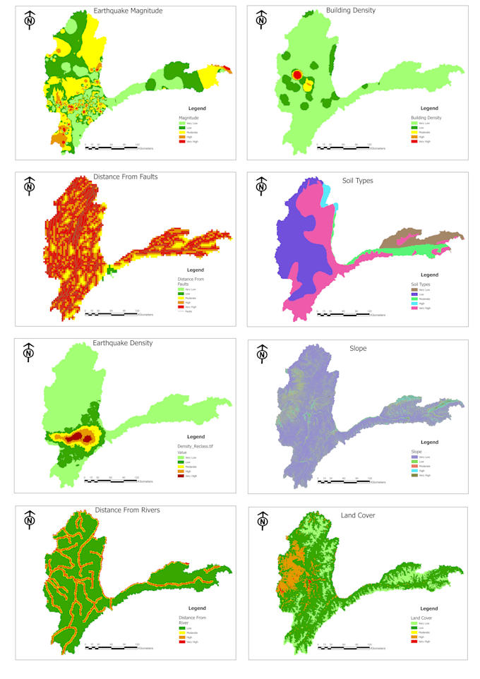 provide gis based hazard, vulnerability and disaster risk assessment