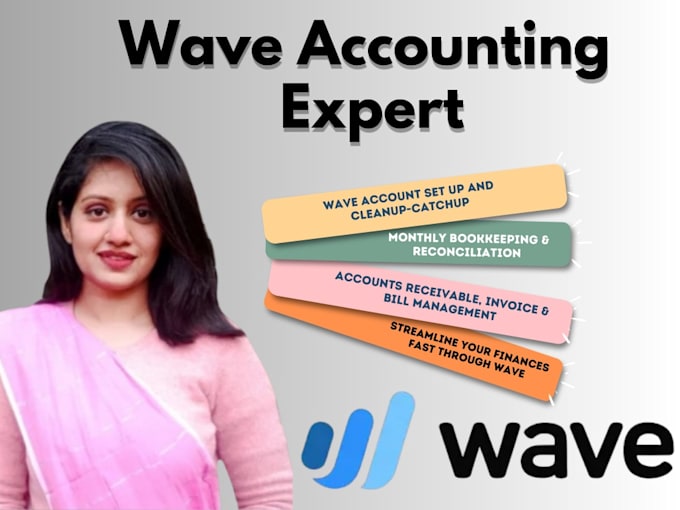 wave bookkeeping expert for reconciliations ,financial reports