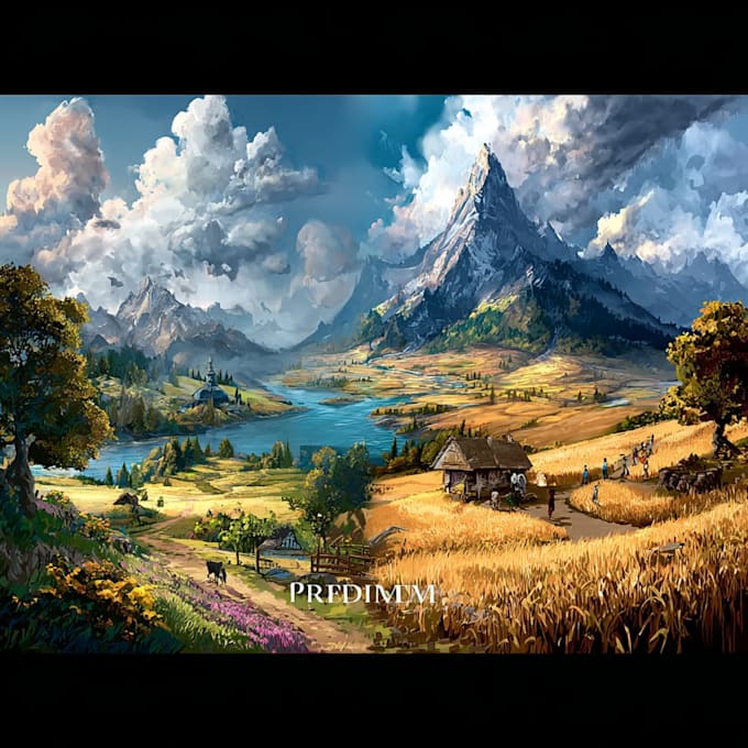 do the landscape illustration or concept art for you