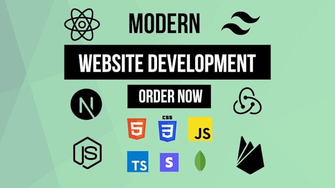 custom website development , frontend and backend developer