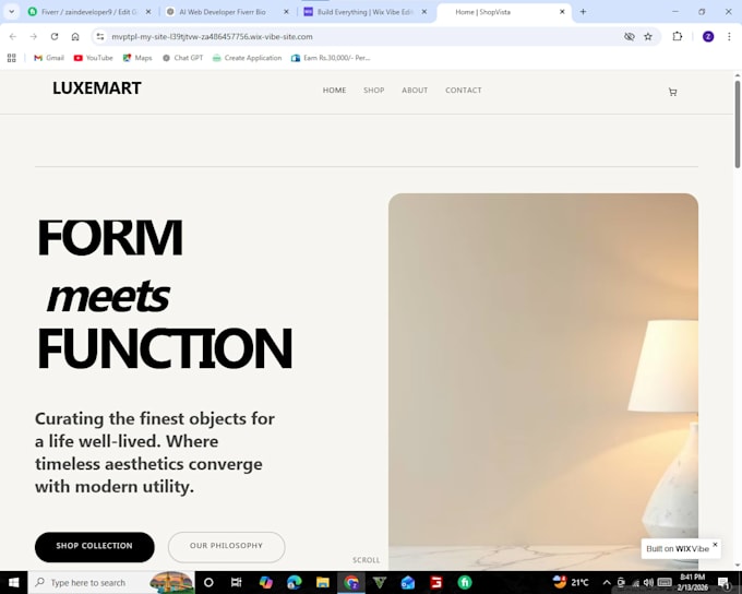 create your custom websites ai smart and fast websites