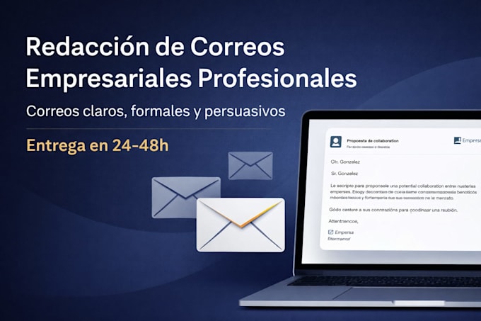 escribir correos empresariales profesionales en español