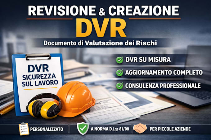 creazione del documenti di valutazione dei rischi dvr