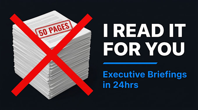 create executive summaries, audio and video briefings