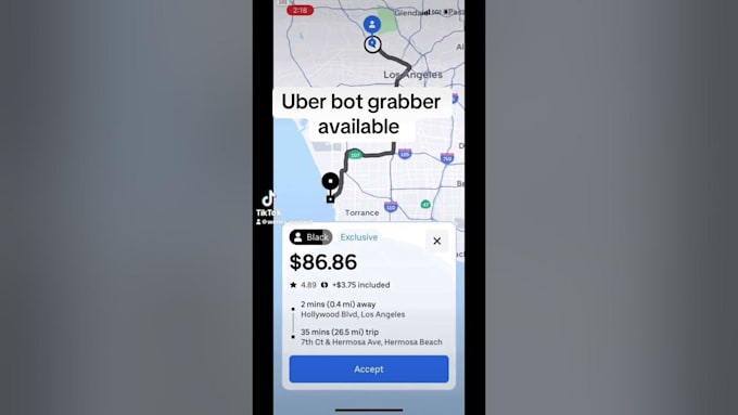 setup craigslist bot doordash bot, grabber bot uber bot