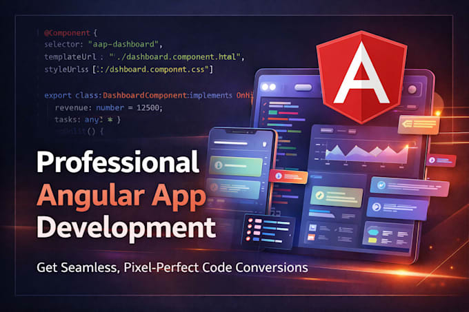 build full angular web app or module