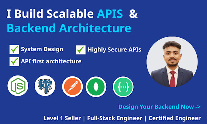 design scalable backend apis for your startup