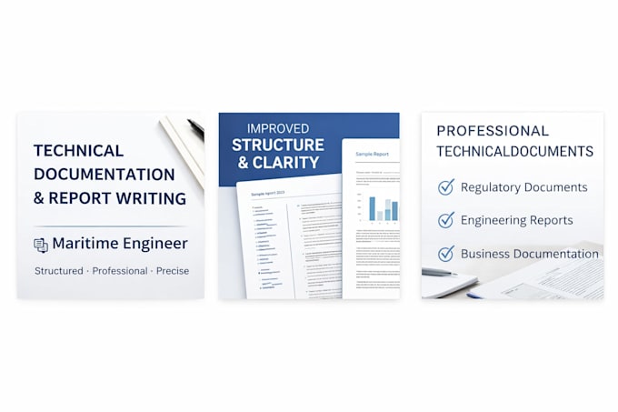 write, edit, and structure professional technical and business documents