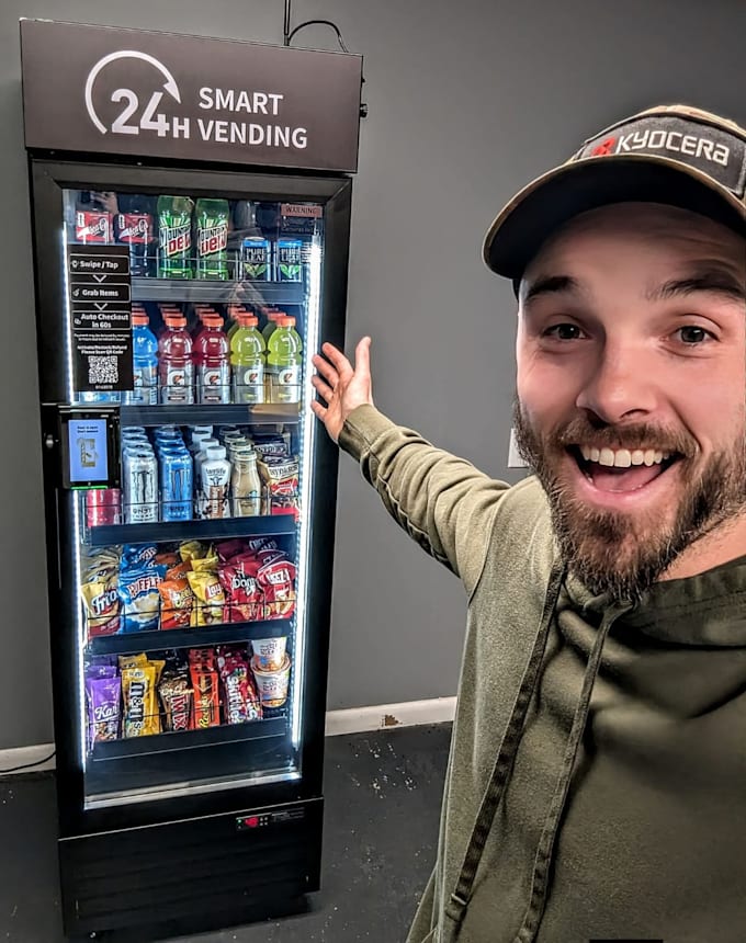 do cold calling for high traffic vending machine and atm locations