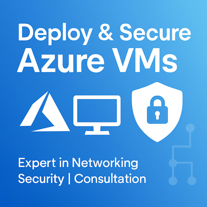 setup azure virtual machines with secure networking
